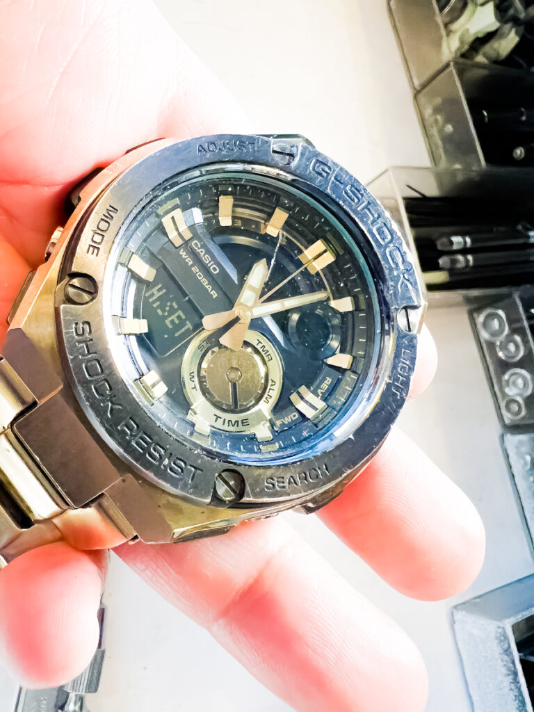 カシオ電池交換
腕時計修理
函南
ARAKAWA
防水時計
防水保障