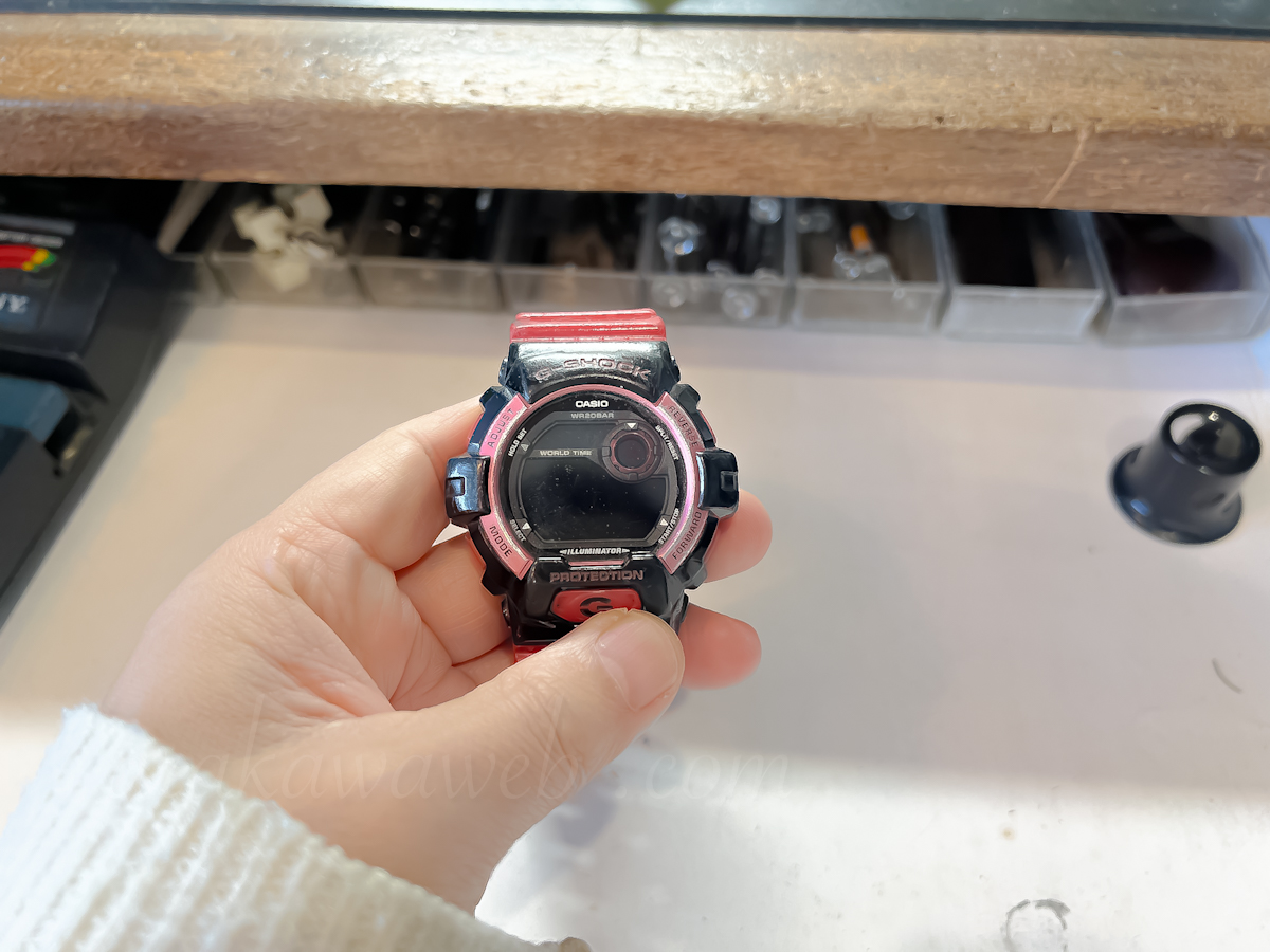 続､G-SHOCKとは?!この頑丈さ!を体現したCASIO G-SHOCK G-8900SC電池交換