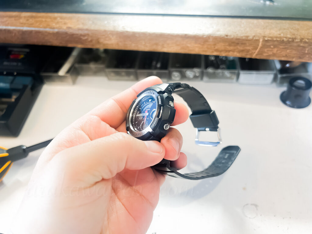 カシオ
ジーショック
電池交換
静岡