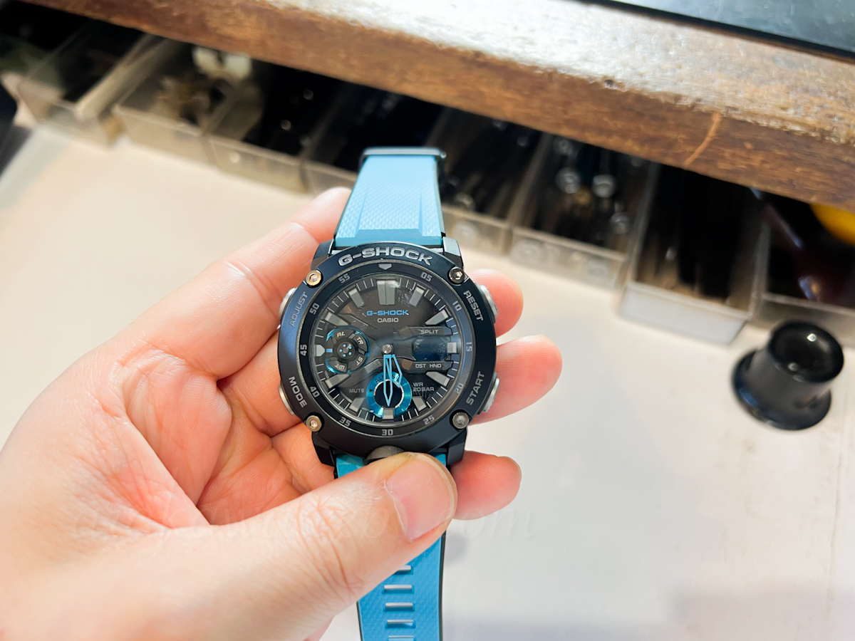 CASIO
GA-100
電池交換