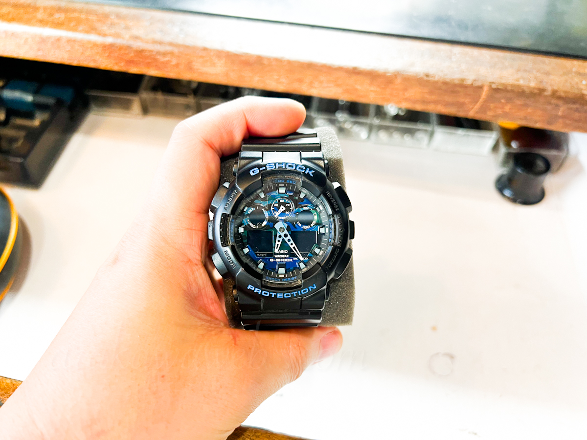 CASIO
カシオ時計修理
G-SHOCK
ジーショック時計修理
静岡