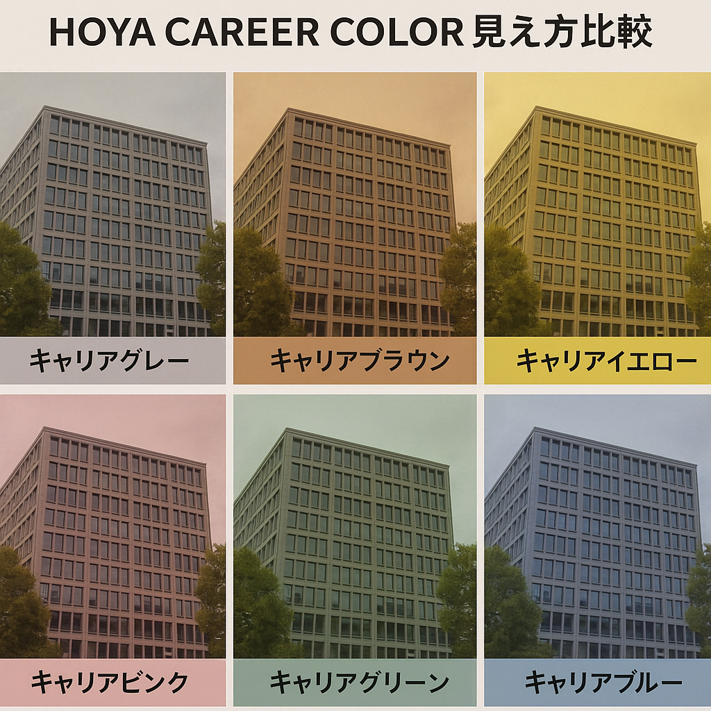 HOYA キャリアカラー 静岡 快適な眼鏡 荒川時計店
