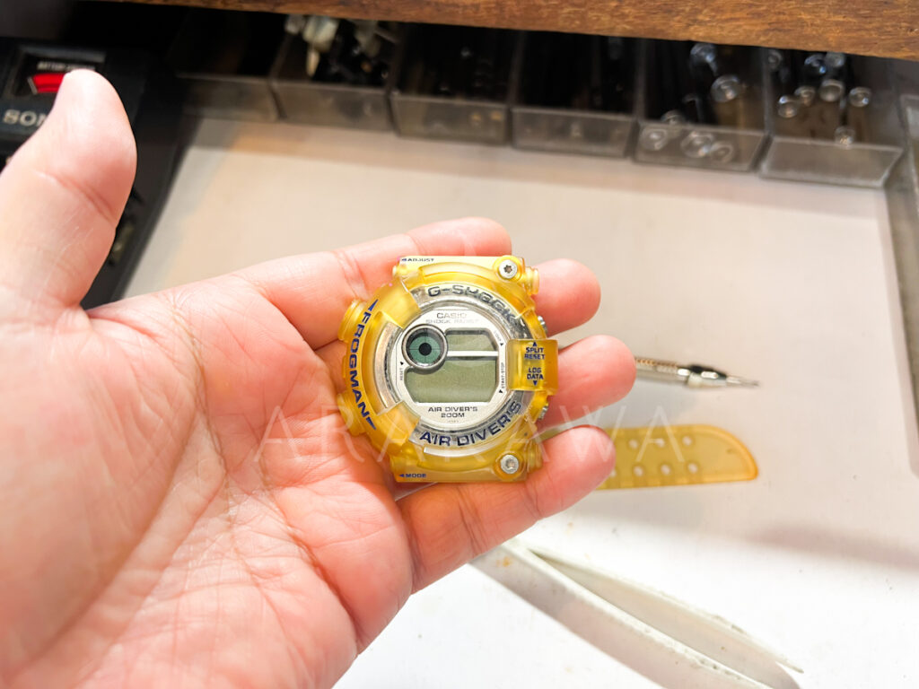 CASIO
G-SHOCK
電池交換
GW8250WC