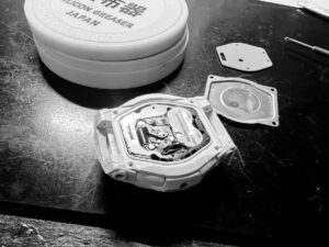 カシオ電池交換 ベビージー電池交換 静岡
