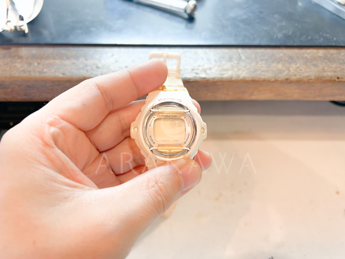 CASIO
Baby--G
BG-169WH
時計
電池交換
静岡