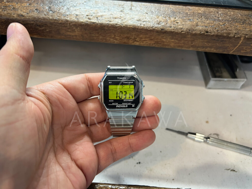 TIMEX
SUPREME
コラボ
腕時計
修理
静岡