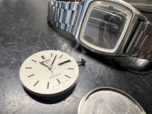 SEIKO CHRONOS オーバーホール修理