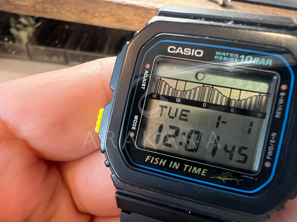 錆びとの戦い！CASIO（カシオ）FT-100Wデジタルウォッチの電池交換をさせていただきました♪