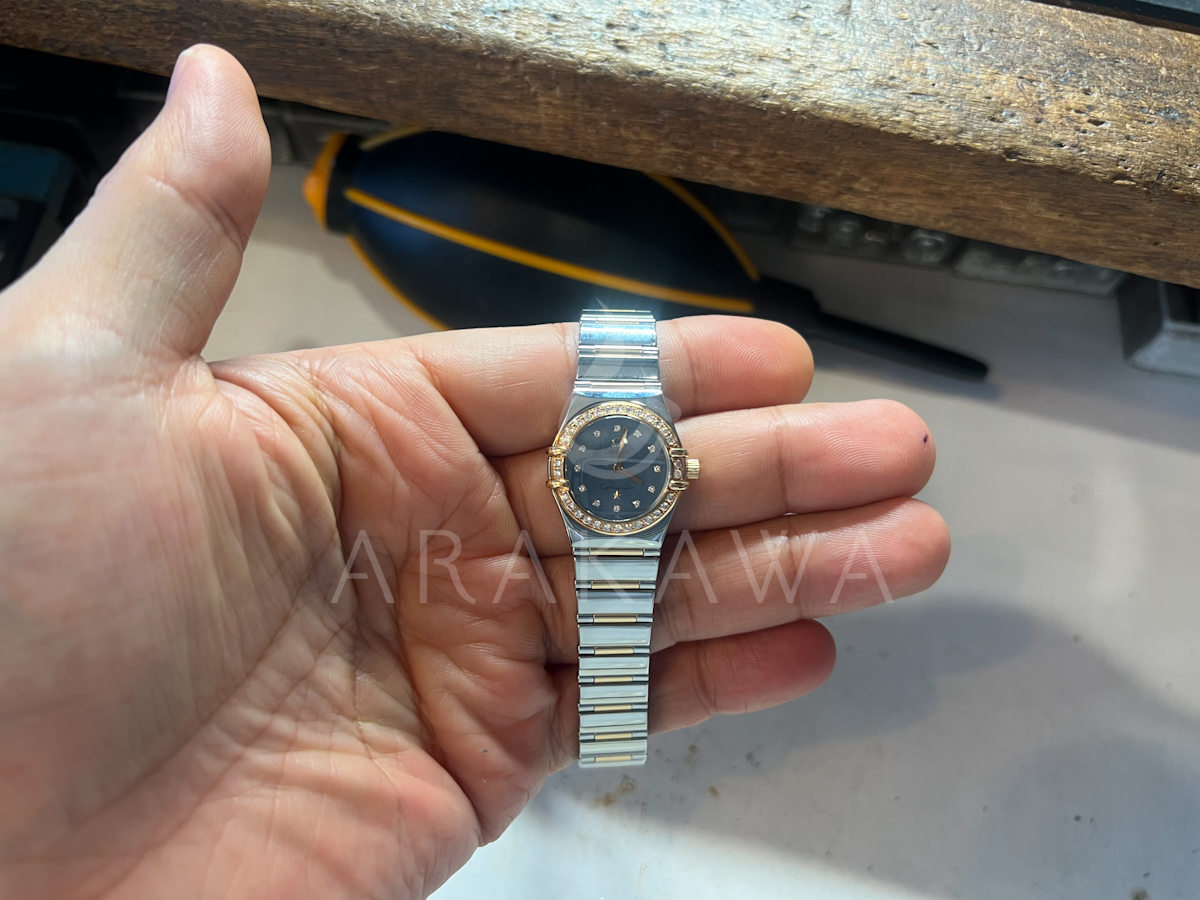 OMEGA CONSTELLATION オメガ 電池交換