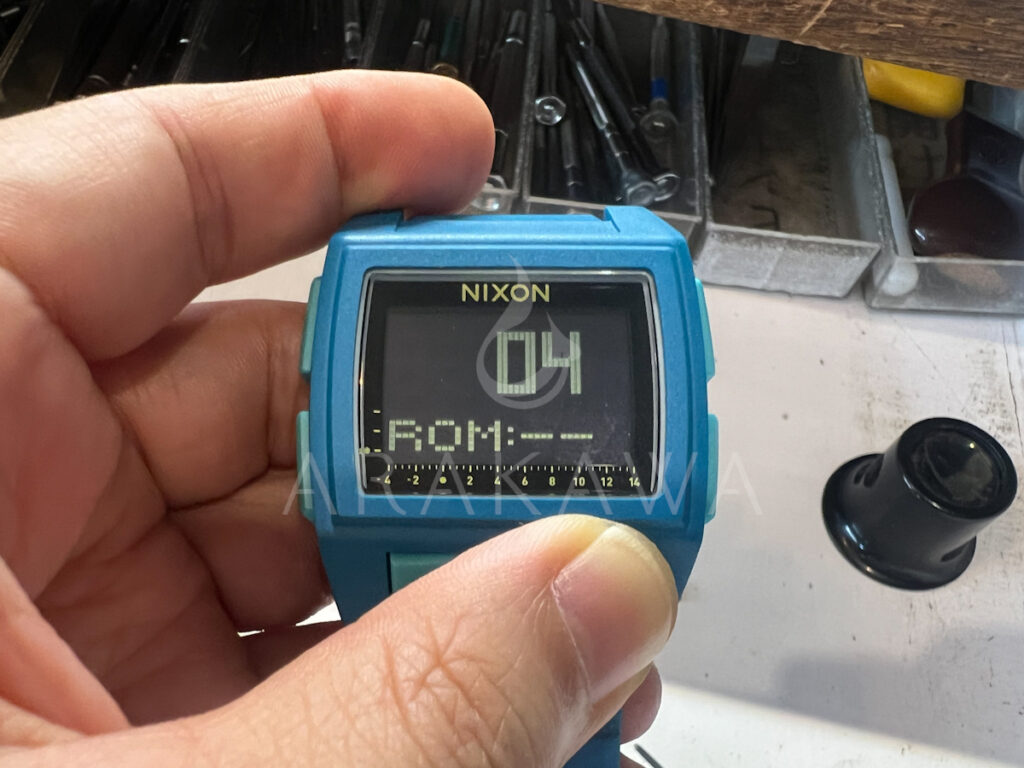 ニクソン電池交換
ニクソン時計修理
静岡
荒川時計店