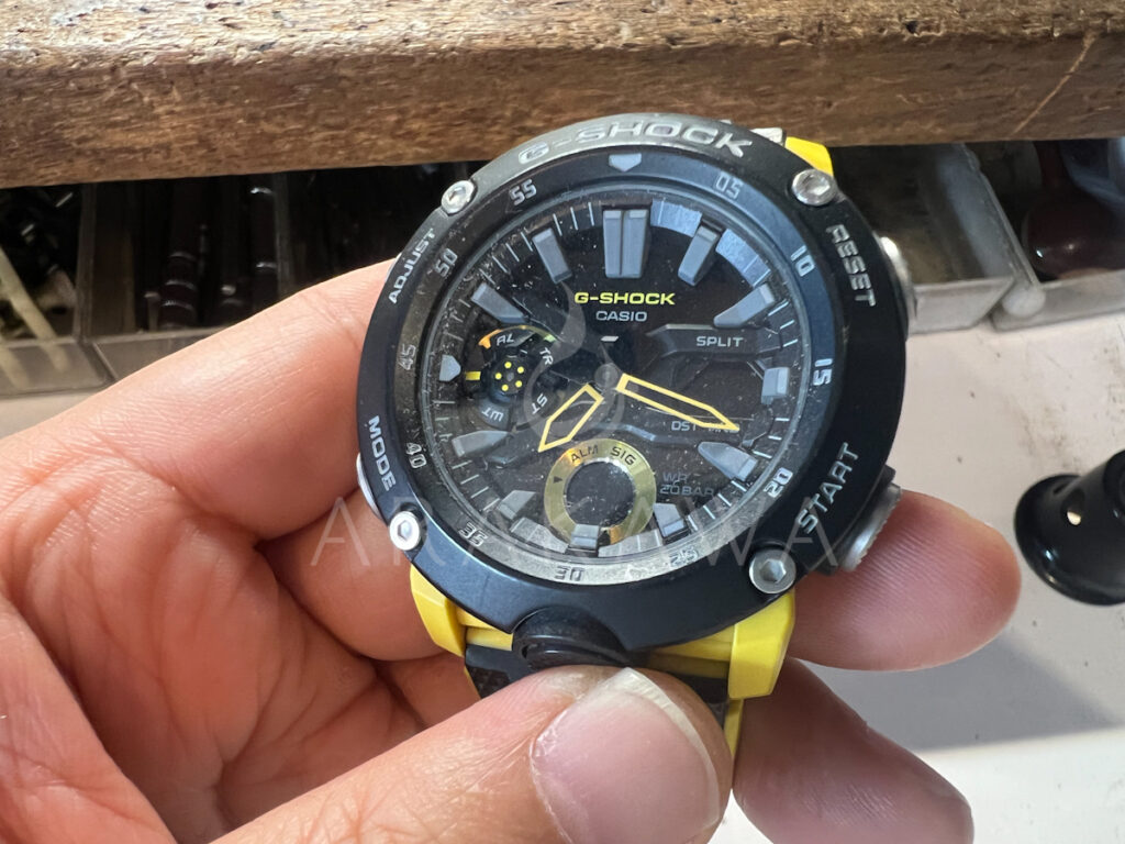 カシオ
ジーショック電池交換
静岡
GA-2000