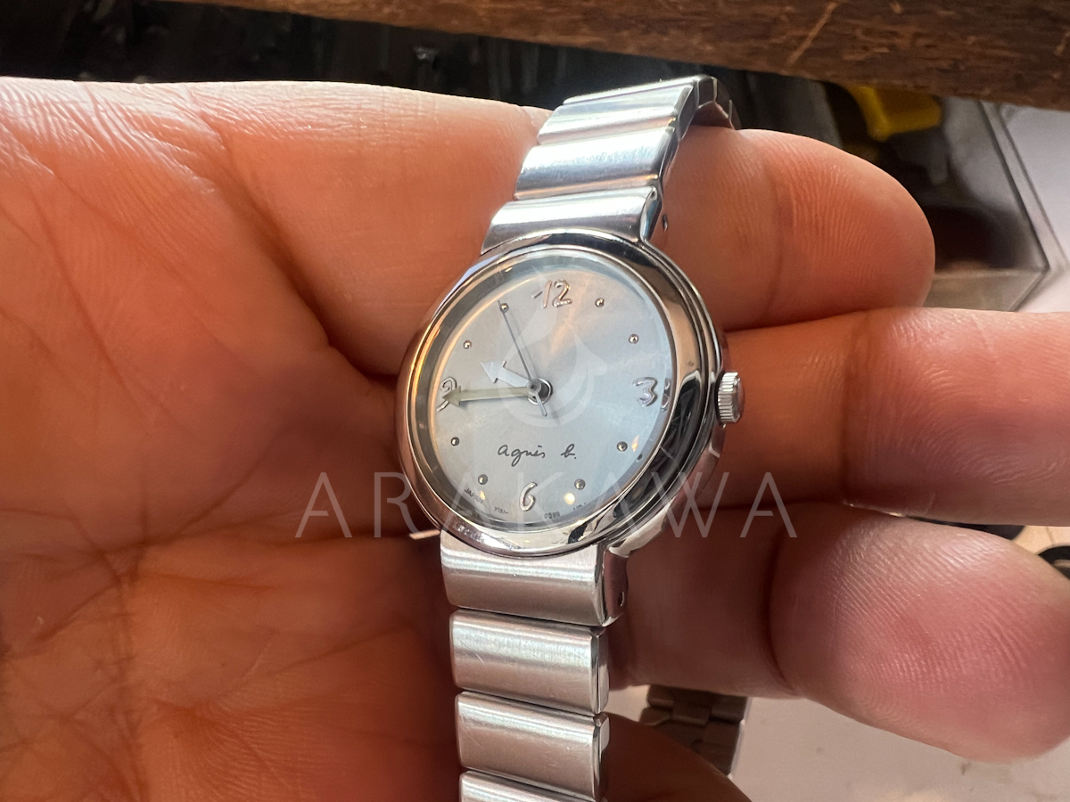 🌸⌚アニエスベーの可愛いY151-0G10腕時計💖電池交換ストーリー✨【函南町のARAKAWAで安心修理】🌟