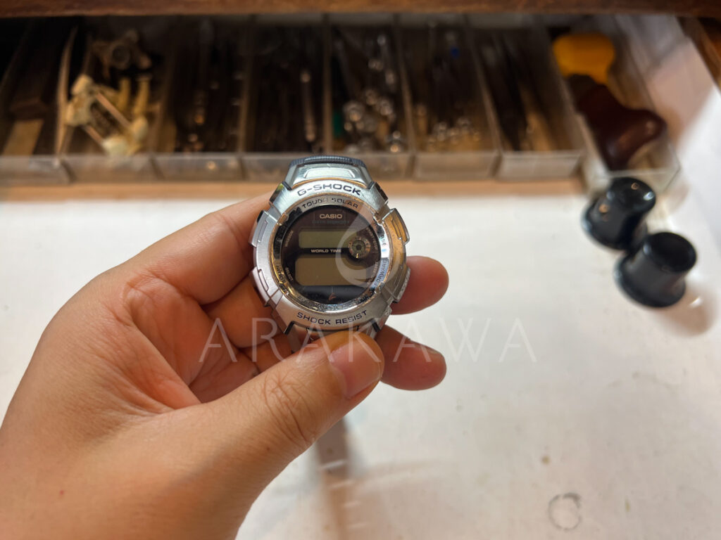 CASIO
G-SHOCK
TOUGHSOLAR
二次電池