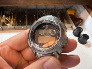 カシオ ジーショック 二次電池 電池交換 静岡