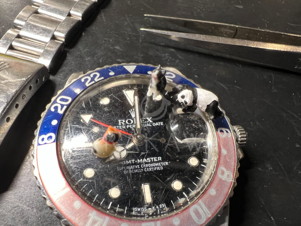 ロレックス
ジーエムティーマスター
オーバーホール
16750