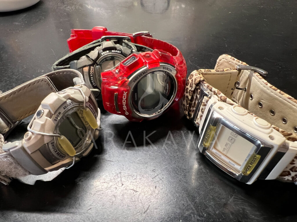 カシオ
ジーショック
電池交換
時計修理
静岡