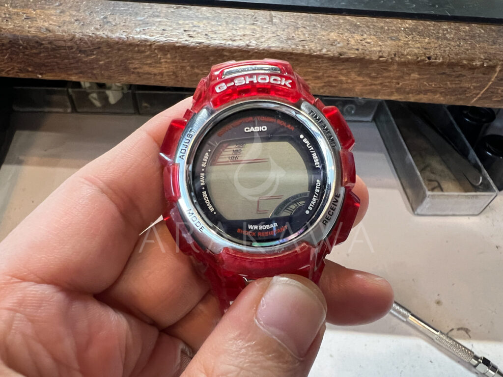 CASIO
G-SHOCK
GW-310J
電池交換