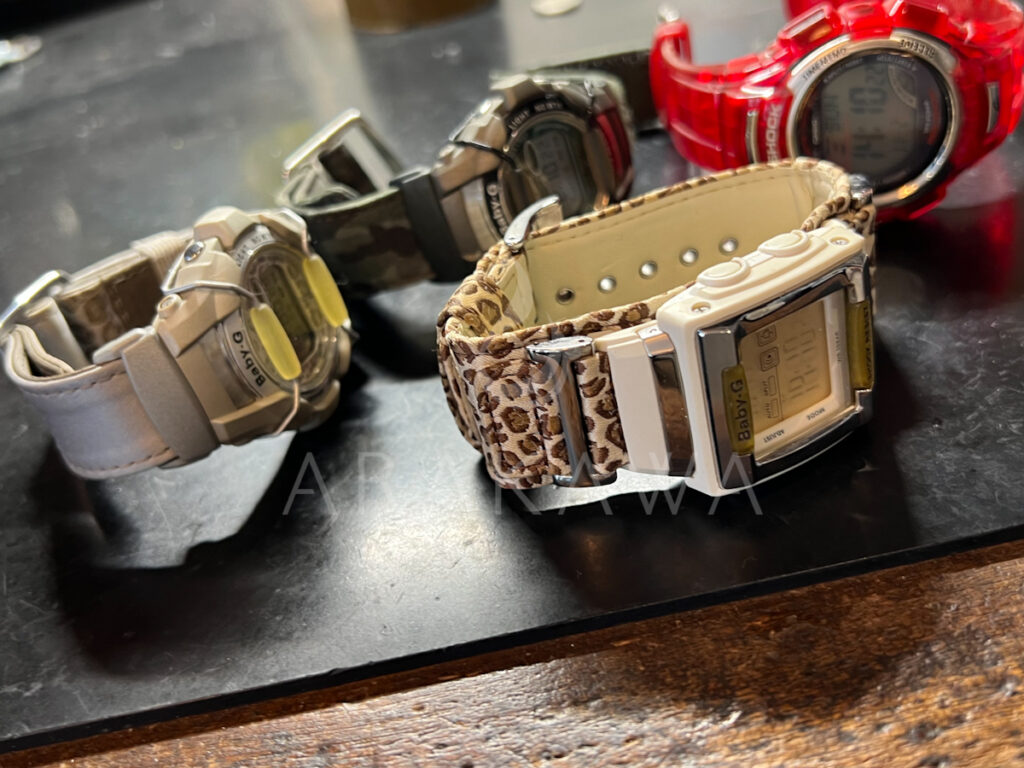 CASIO
G-SHOCK
Baby-G
静岡
荒川時計店