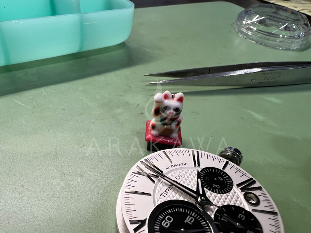 招き猫
クロノグラフ
自動巻き
オーバーホール