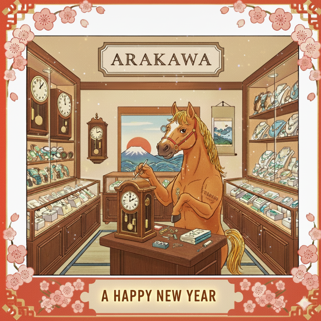 静岡 函南 ARAKAWA 荒川時計店 ARAKAWAWEB 時計 眼鏡 ジュエリー 補聴器